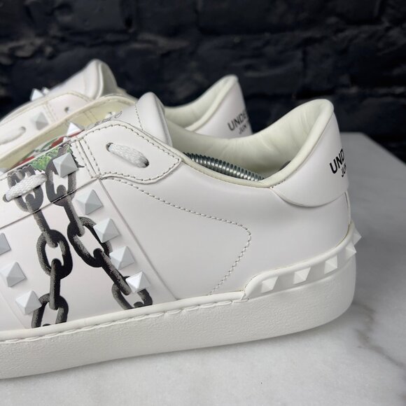 VALENTINO GARAVANI X UNDERCOVER JUN TAKAHASHI Rockstud Sneaker sz 40.5 10.5 US - Picture 11 of 17